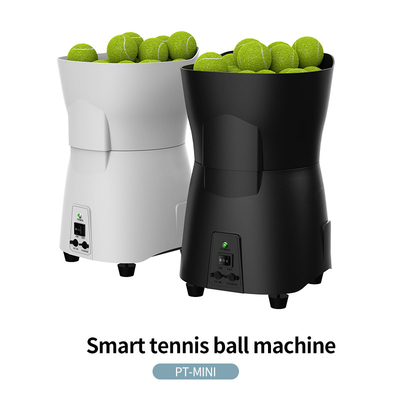 Máquina de treinamento de bola de ténis de controle remoto automático portátil com controle APP