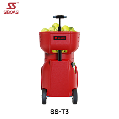 SIBOASI T3 APP Control Mini Shooting Tennis Machine Ball para treino