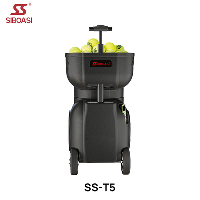 SIBOASI T5 APP Control Mini Shooting Tennis Machine Ball para treinamento