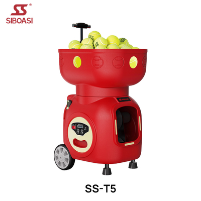 SIBOASI T5 APP Control Mini Shooting Tennis Machine Ball para treinamento