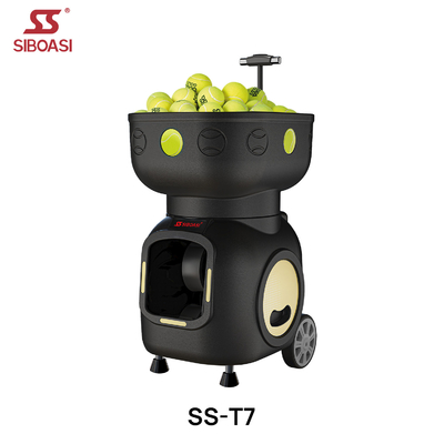 SIBOASI T7 APP Control Mini Shooting Tennis Machine Ball para treino