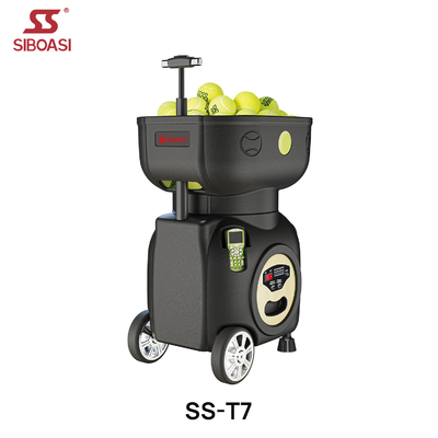 SIBOASI T7 APP Control Mini Shooting Tennis Machine Ball para treino