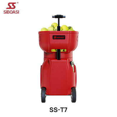 SIBOASI T7 APP Control Mini Shooting Tennis Machine Ball para treino
