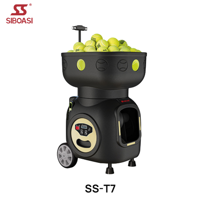 SIBOASI T7 APP Control Mini Shooting Tennis Machine Ball para treino