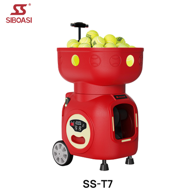 SIBOASI T7 APP Control Mini Shooting Tennis Machine Ball para treino