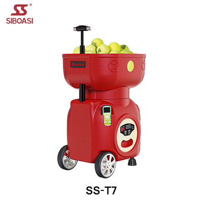 SIBOASI T7 APP Control Mini Shooting Tennis Machine Ball para treino