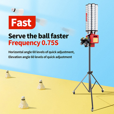 SIBOASI B3 Badminton Shuttlecock Feeder Machine Smart Badminton Shooting Machine para Treinamento