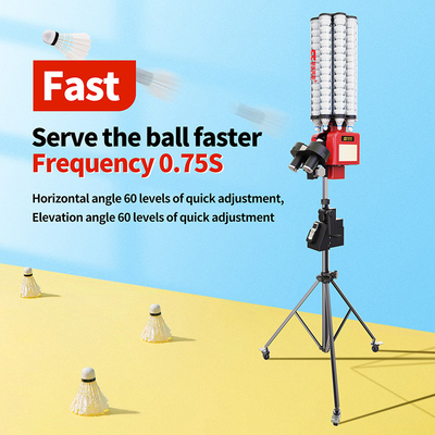 SIBOASI B5 Máquina de alimentação de balão de badminton para treinamento