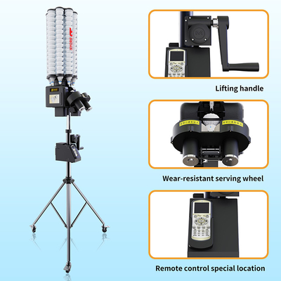 SIBOASI B7 Badminton Shuttlecock Feeder Machine Smart Badminton Shooting Machine para Treinamento