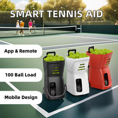 2025 Hot Professional Tennis e Padel Ball Machine Outdoor APP Control Padel Tennis Ball Lançamento de Treinamento Machine de Tiro