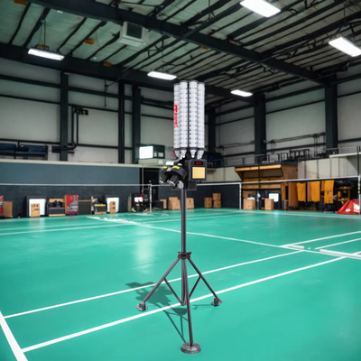 2025 SIBOASI B3 Badminton Shuttlecock Feeder Machine Smart Badminton Shooting Machine para treinamento