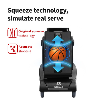 2025 SIBOASI K2 Multi-Angle Trainer Smart APP &amp; Remote Control Automático Basquetebol Atirador Atirador Máquina de Treinamento Profissional