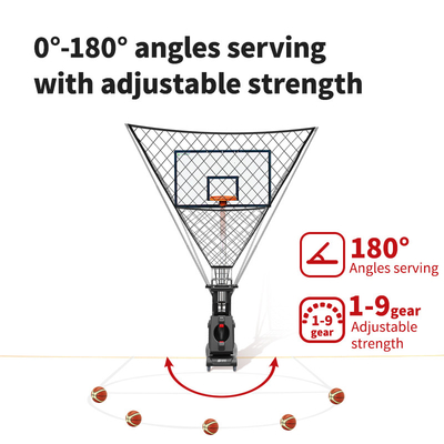 2025 SIBOASI K2 Multi-Angle Trainer Smart APP &amp; Remote Control Automático Basquetebol Atirador Atirador Máquina de Treinamento Profissional
