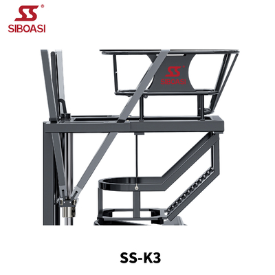Venda Quente SIBOASI K3 Multi-Angulo Treinador Smart APP &amp; controle remoto Automático Basquete Tiro de Tiro Máquina de Treinamento Profissional