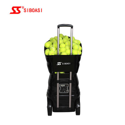 Máquina do alimentador do tênis S4015 com divisor dobro da bola do painel LCD