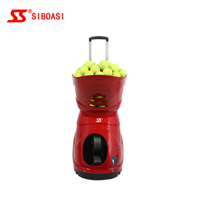 Bateria interna da máquina portátil do tiro da bola de tênis para o treinamento das horas 4-5