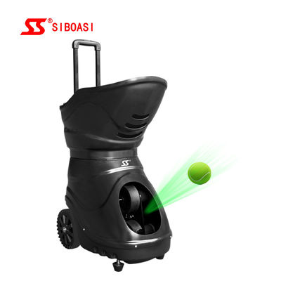 Máquina de jogo automática da bola de tênis com controlo a distância telescópico de Rod And LCD