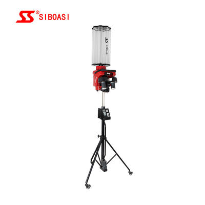 Máquina de formação do tiro do alimentador da bola da peteca do badminton com a bateria para esportes internos/exteriores
