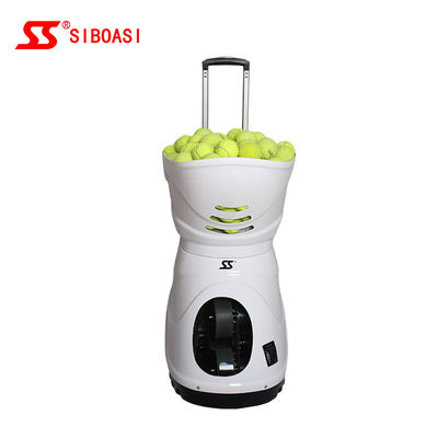 Atirador de controle remoto da bola da máquina do tênis do LCD para todos os jogadores nivelados 150W