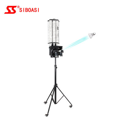 C.A. 100V de Machine Shuttlecock Feeder do instrutor do badminton da capacidade de 200 bolas