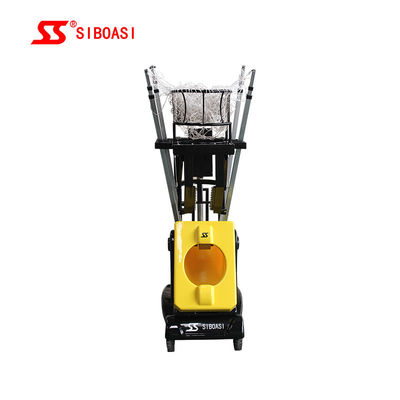 Máquina automática do tiro de um basquetebol de 180 graus com controlo a distância &amp; ajuste da velocidade para o treinamento de jogo