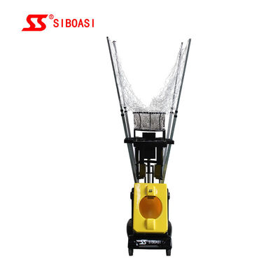 Máquina automática do tiro de um basquetebol de 180 graus com controlo a distância &amp; ajuste da velocidade para o treinamento de jogo