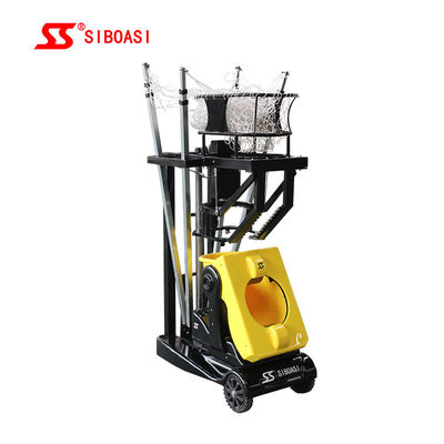 Máquina automática do tiro de um basquetebol de 180 graus com controlo a distância &amp; ajuste da velocidade para o treinamento de jogo