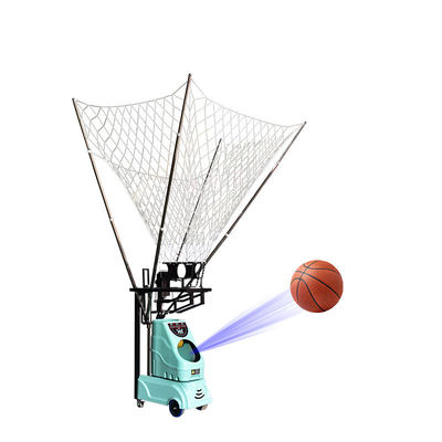Máquina universal do lançamento do retorno do basquetebol com o controlo a distância &amp; a velocidade ajustados para o clube