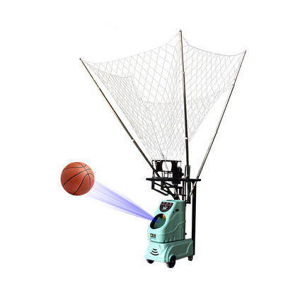 Máquina universal do lançamento do retorno do basquetebol com o controlo a distância &amp; a velocidade ajustados para o clube