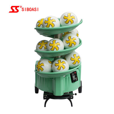 lançador vertical para o futebol, máquina da bola da oscilação de jogo da bola do futebol