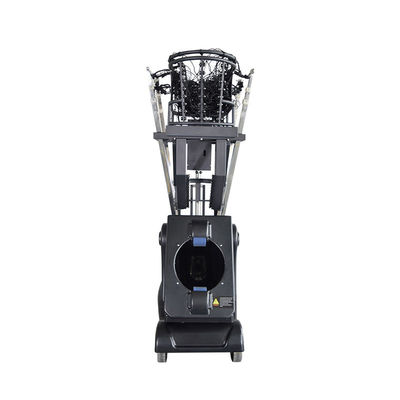 Equipamento de treino preto inteligente do basquetebol da cor com as 5 chalupas da bola que passam e para apressar Adjuste para o treinamento pessoal