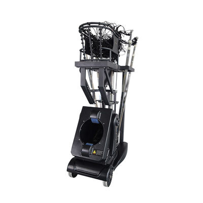 Equipamento de treino preto inteligente do basquetebol da cor com as 5 chalupas da bola que passam e para apressar Adjuste para o treinamento pessoal