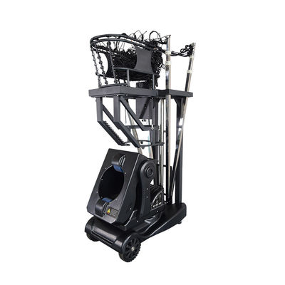 Equipamento de treino preto inteligente do basquetebol da cor com as 5 chalupas da bola que passam e para apressar Adjuste para o treinamento pessoal