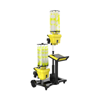 Lançador gêmeo da peteca do badminton que alimenta o mais altamente OEM 7.5W