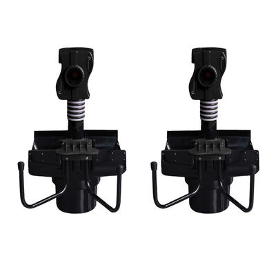Capacidade automática das bolas do instrutor 80 do robô do lançador da bola de tênis de mesa da C.C. 12V