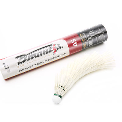 Impacto - badminton resistente da pena do ganso com sanduíche Cork Head