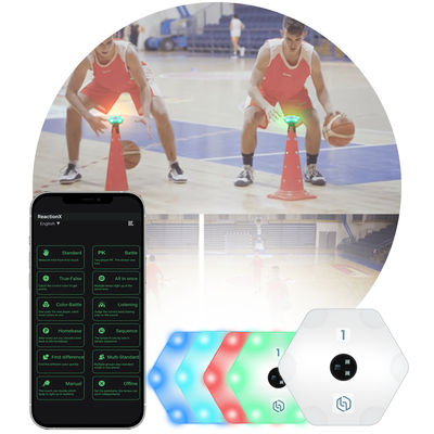 Línguas do apoio 11 das luzes do treinamento da velocidade do controle do APP WiFi