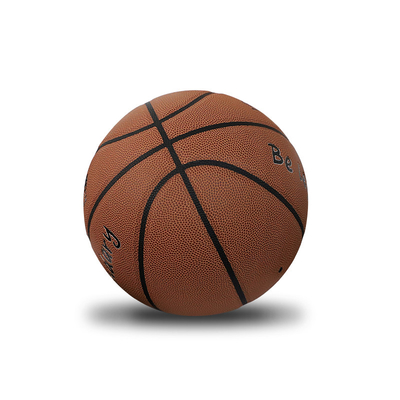 O plutônio oficial do tamanho do OEM cobre o basquetebol composto de Microfiber