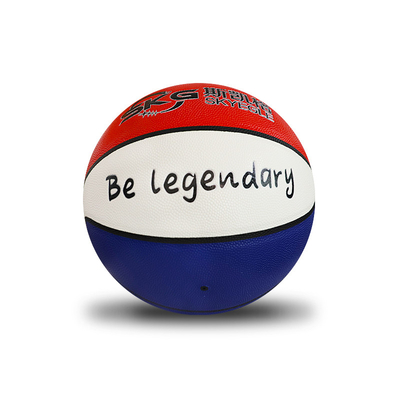 Basquetebol de couro reflexivo holográfico do plutônio de Microfiber