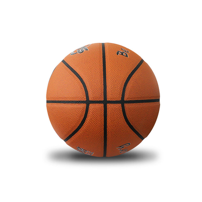 Tamanho de couro personalizado 6 7 do basquetebol do plutônio de Logo Hygroscopic para o treinamento