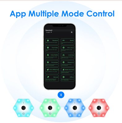 Lâmpada multifuncional do treinamento da reação do controle do APP