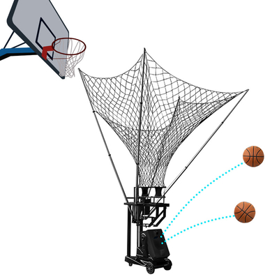 Do tiro automático de controle remoto do Rebounder do basquetebol do metal dispositivo de alimentação