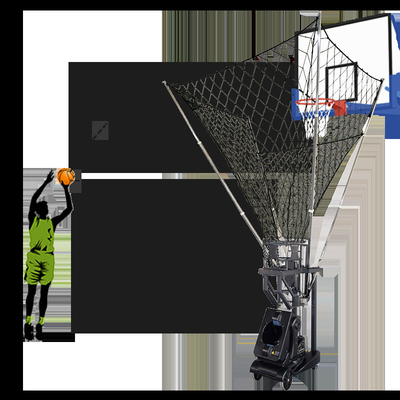 Apresse a máquina ajustável do tiro do basquetebol para a competição profissional